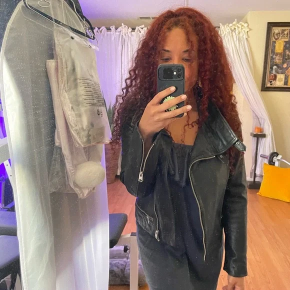 All Saints Bales Biker Jacket - Picture 10 of 10